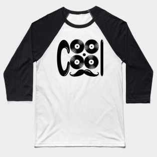 Cool mustache men&women Baseball T-Shirt